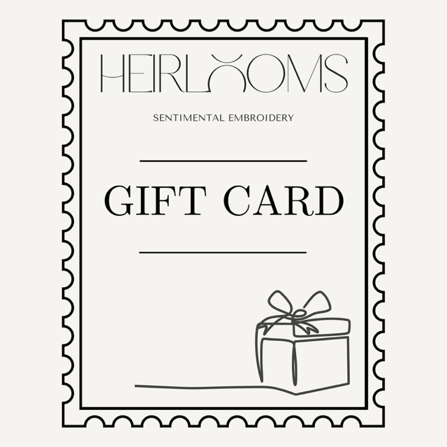 Heirlooms by Em gift card