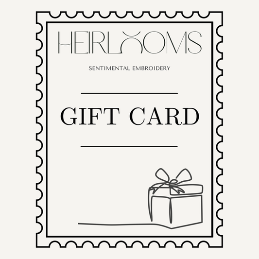 Heirlooms by Em gift card